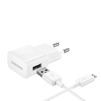 شارژر دیواری سامسونگ مدل EP-TA20EWEGSTD به همراه کابل microusb